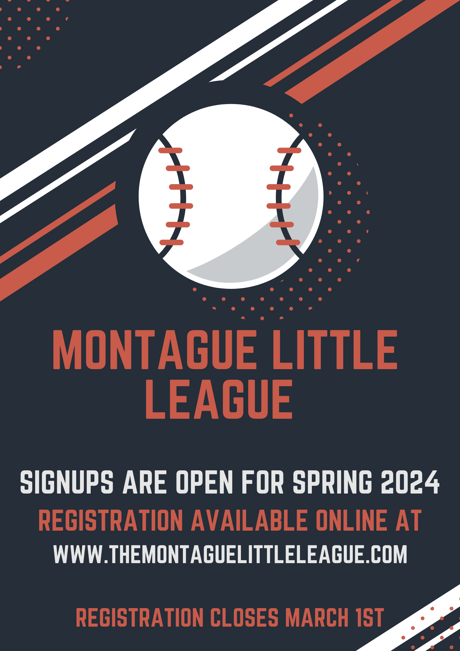 Montague Little League - Spring 2024